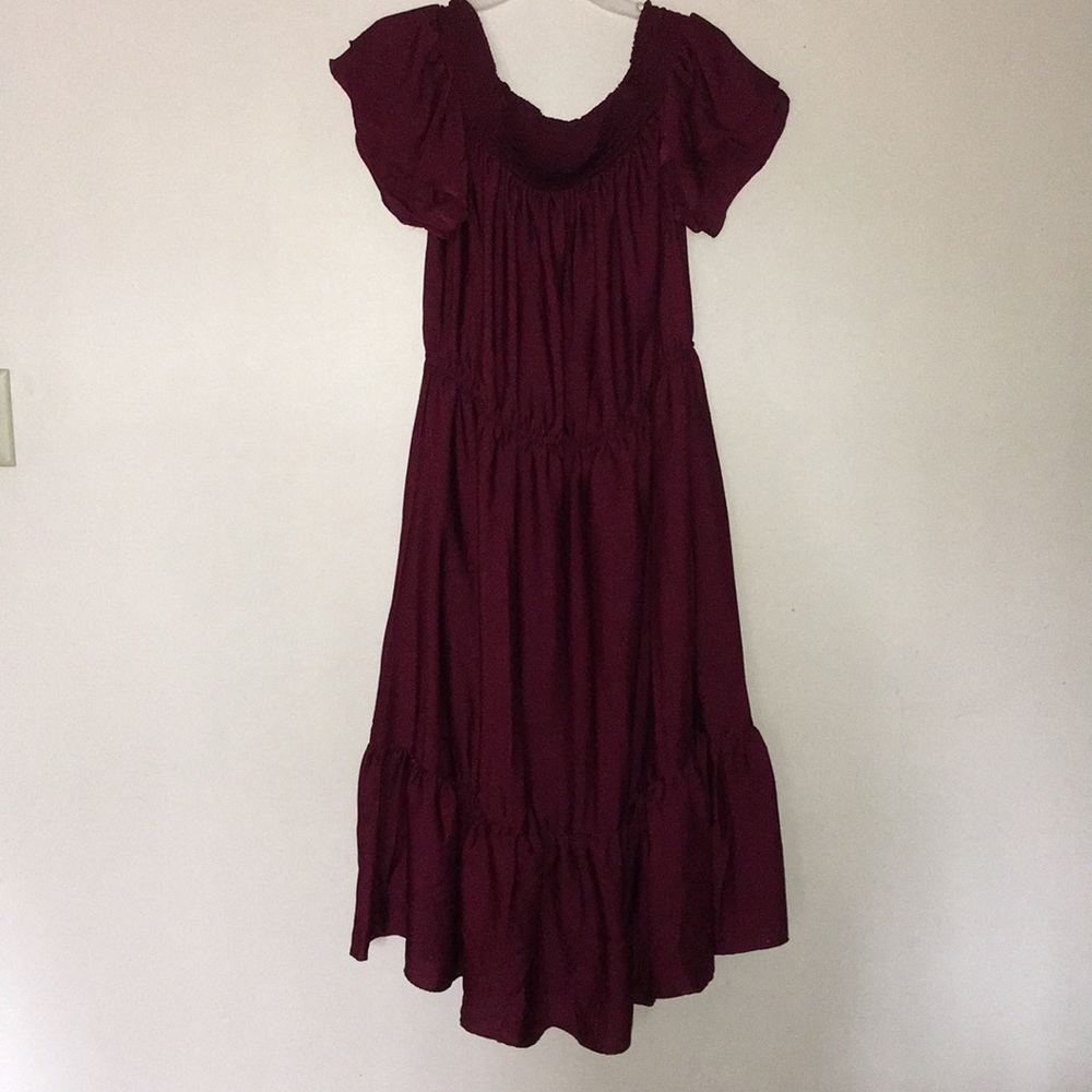 Calf length dress!